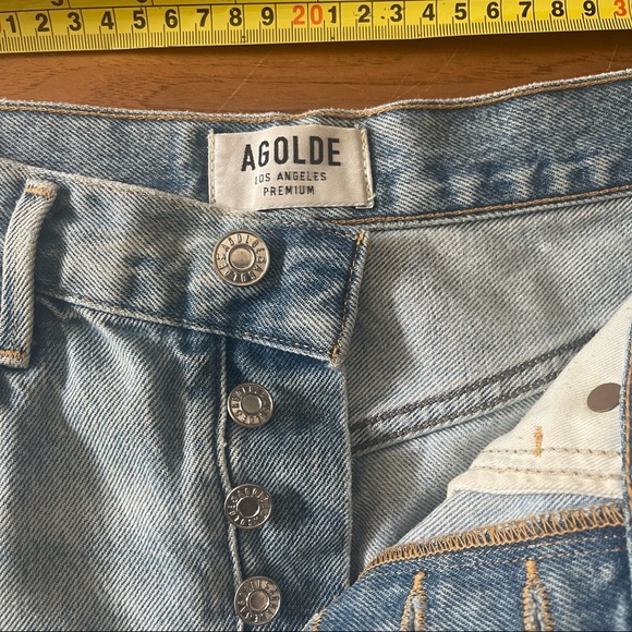 AGOLDE Jaden Jean Shorts - Picture 2 of 8